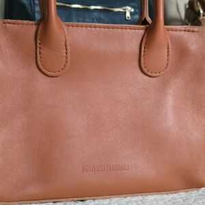 Portland Leather Persimmon Large Zip Raindrop